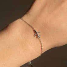 Airplane Silver Bracelet – Travel-Inspired Minimalist Jewelry