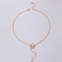 Twin Pearl Pendant Necklace – Elegant Double Pearl Charm