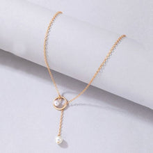 Twin Pearl Pendant Necklace – Elegant Double Pearl Charm