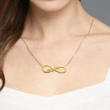 Personalized Name Infinity Necklace – Gold Pendant Jewelry