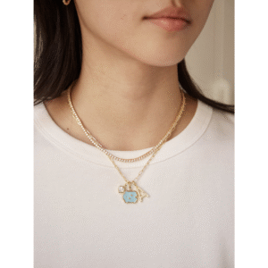 University of North Carolina Charm - UNC Tar Heels Cluster Charm | Jewel Flairs