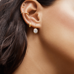 Monica Earrings - Sterling Silver Dangle Earrings | Jewel Flairs