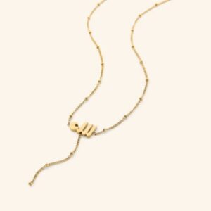 Allah Lariat Necklace - Sterling Silver Islamic Pendant Jewelry | Jewel Flairs
